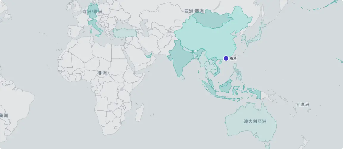 23个国家——11处自有办公室,12个联盟伙伴——零轮岗建成。