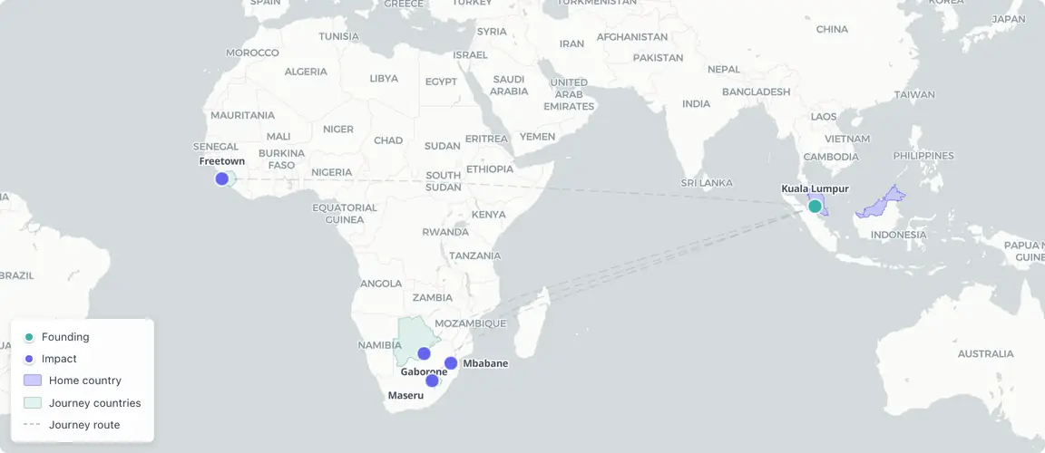One founding city radiating a pan-African scholarship network it could not sustain.