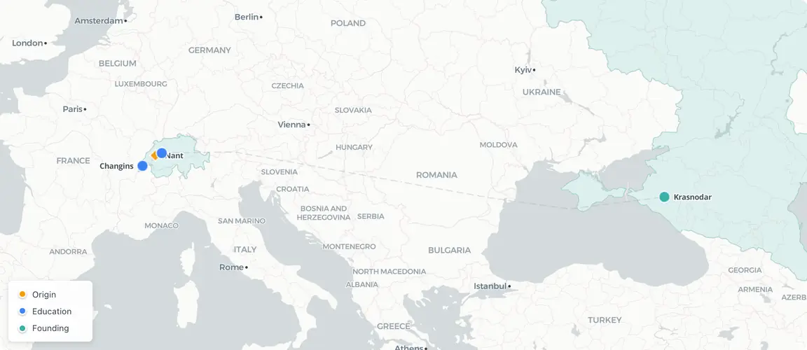 Nant to Changins to Bern to Anapa — seven generations of Swiss winemaking transplanted to Krasnodar's first organic-certified winery.