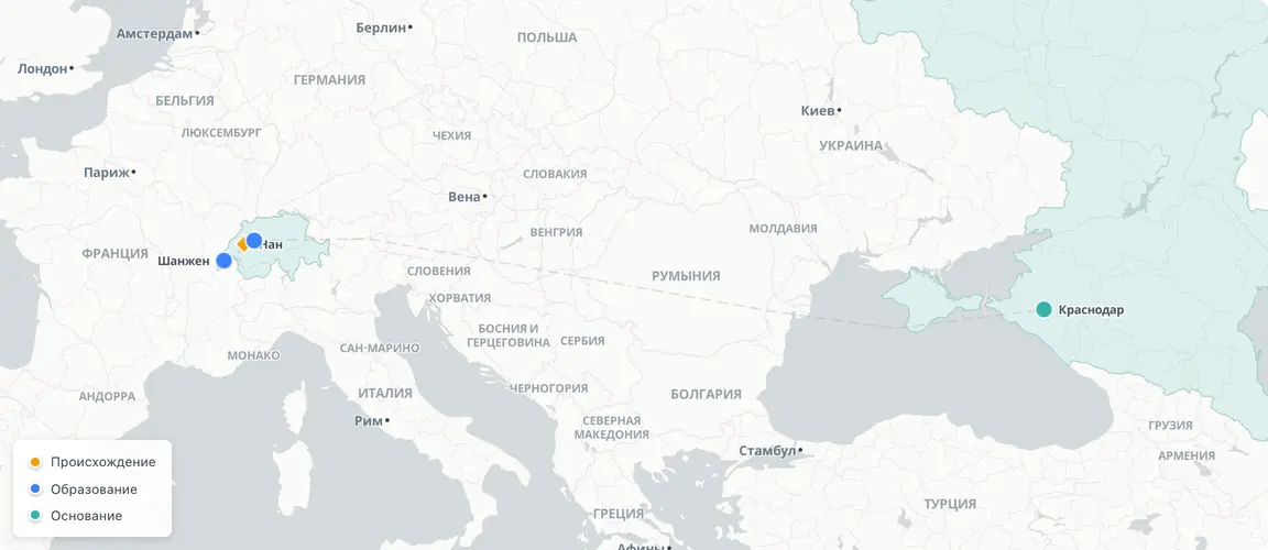 Нан — Шанжен — Берн — Анапа — семь поколений швейцарского виноделия перенесены в первую органически сертифицированную винодельню Краснодара.