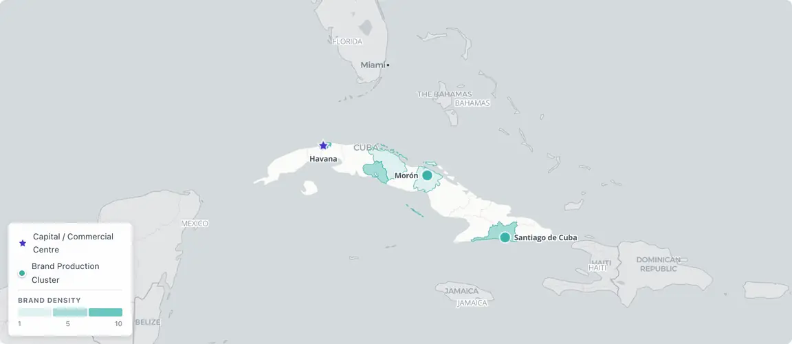 Cuba's private operators concentrate in Havana's historic districts — Old Havana, Vedado, and Centro Habana — carving commercial space within state tourism infrastructure; the constraint is regulatory rather than logistical, and successive crises have pushed survivors into the capital's most tourist-visible quarters.