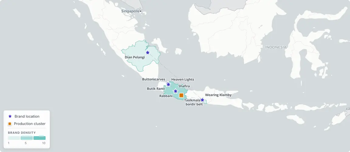 Indonesia's modest-fashion industry is a West Java story, not an archipelago one.