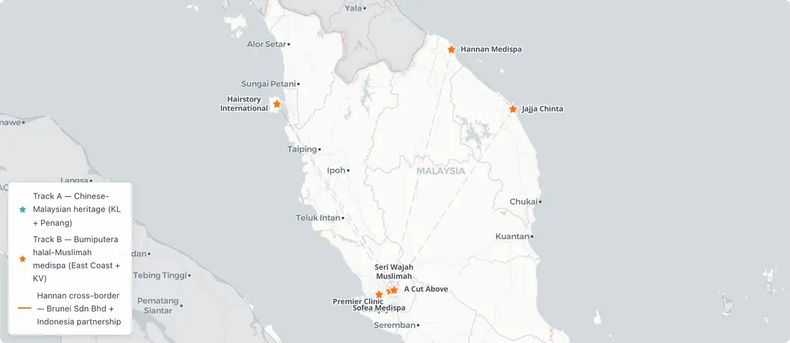 Two founder-led economies share a country. They barely share a postcode.