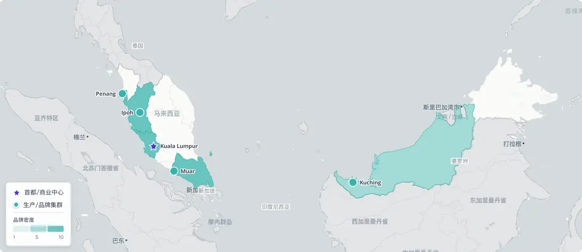 吉隆坡商业走廊、槟城传统食品带和麻坡800家工厂的家具集群，构成三个各具特色的传承压力集中点，正在同步进入交接窗口期。