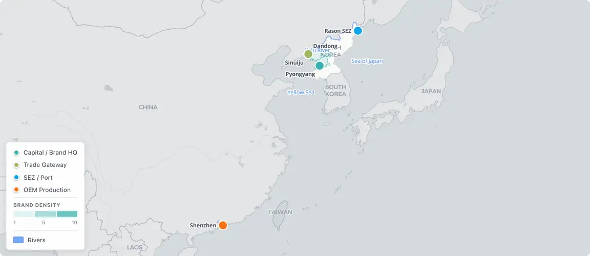 Twenty-four brands, one city, zero factories β the most concentrated electronics market on earth.