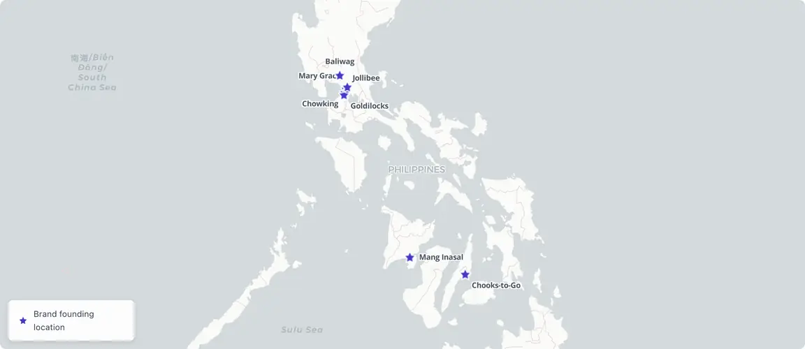 Born across the archipelago — Iloilo, Cebu, Bulacan, Manila.
