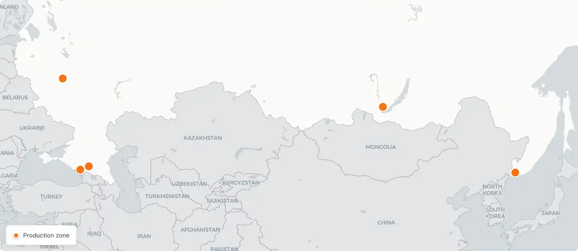 Five geological zones, Caucasus to the Pacific — Russia's mineral water is a national map, not one spring.
