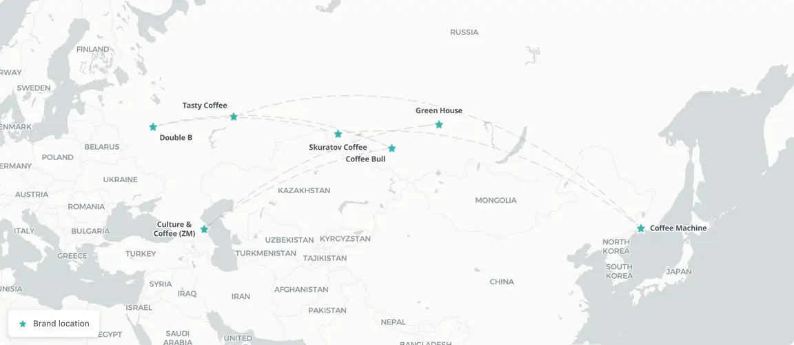 Five regions, one sector — the capital is over-covered, the story is everywhere else.