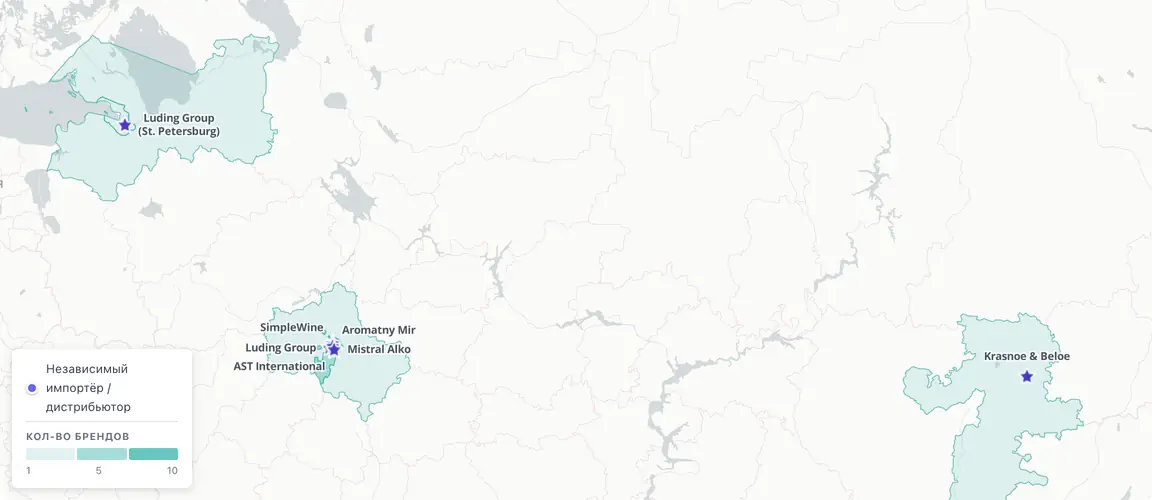 Независимые импортёры, пережившие 2022 год, работают из коридора Москва–Петербург.