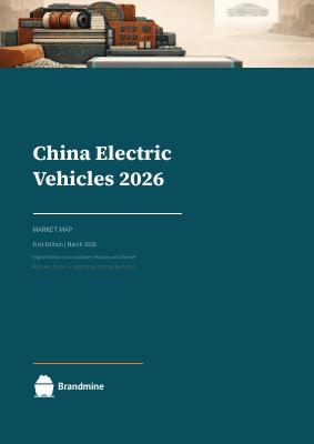 China Electric Vehicles 2026 β Market Map cover